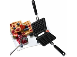 Máquina De Waffles Superior, Com Revestimento Antiaderente De Teflon E Espaço Profundo Para Waffles Belgas Tradicionais