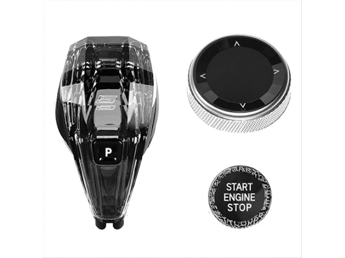 Manopla De Câmbio De Cristal Para Série 5