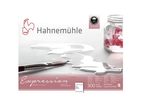 Bloco Aguarela Harmony 300Gr Grão Fino 12Fls 30X40