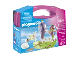 PLAYMOBIL Fairies: Maleta com Barco de Fadas (Idade mínima: 4 - 19 Peças)