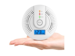 Detector De Monóxido De Carbono Com Visor Lcd E Alarme Sonoro, Alarme De Co Portátil Para Casa, Caravana E Viagens