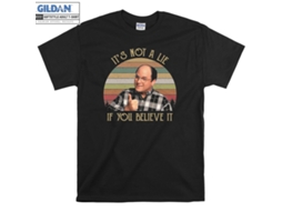T-shirt Rockinstone Lie If You Believe It Vintage（m）
