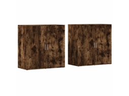 Sideboard, Sideboards Vidaxl Marrom Madeira Processada (n/a)