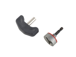 2 Pcs Chave Em T De 6,35mm Com Base Ferramenta Acessório Para Instalação De Móveis