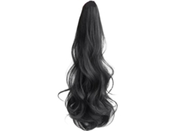 Aplique de Cabelo Sintético Ondulado com Presilha, Durável. SFUSHOS