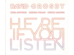 CD David Crosby, Becca Stevens, Michelle Willis, Michael League - Here If You Listen (1CDs)