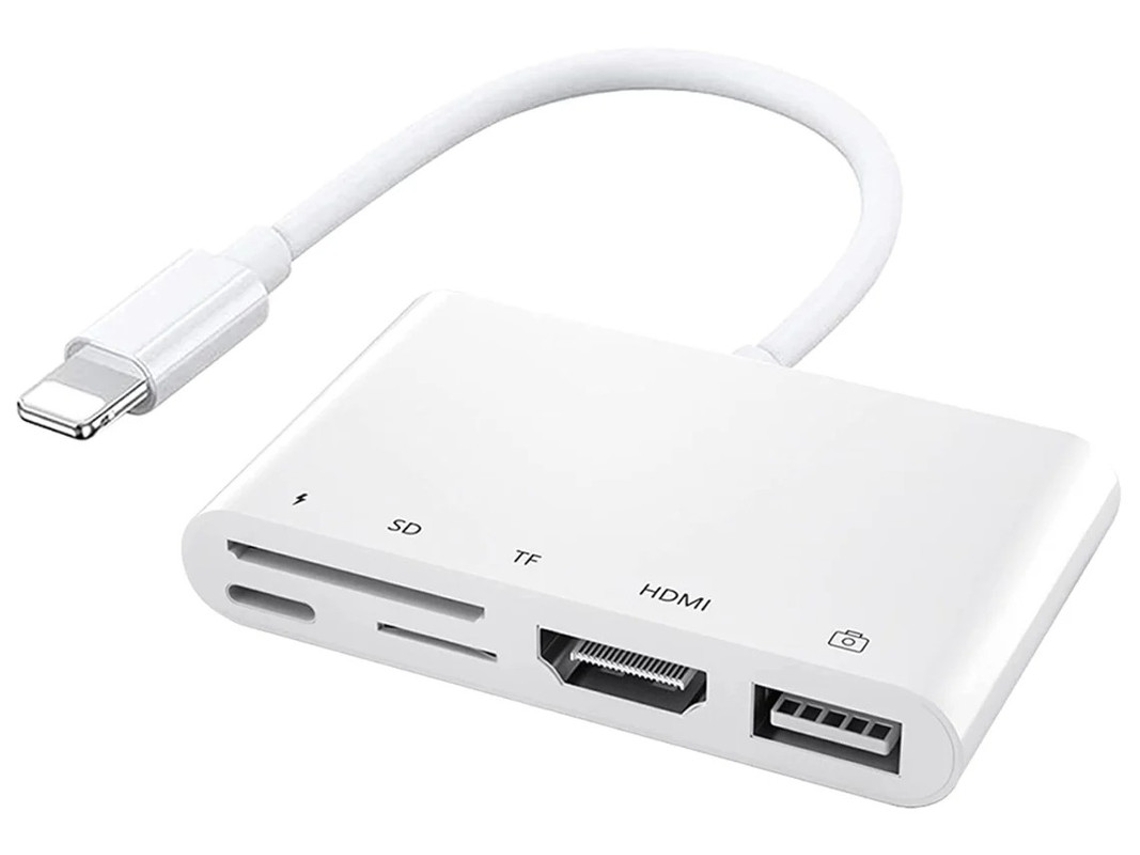 Adaptador HDMI Yizhood Lighting Branco