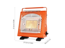 Aquecedor Portátil 1.7kw para Camping e Exterior