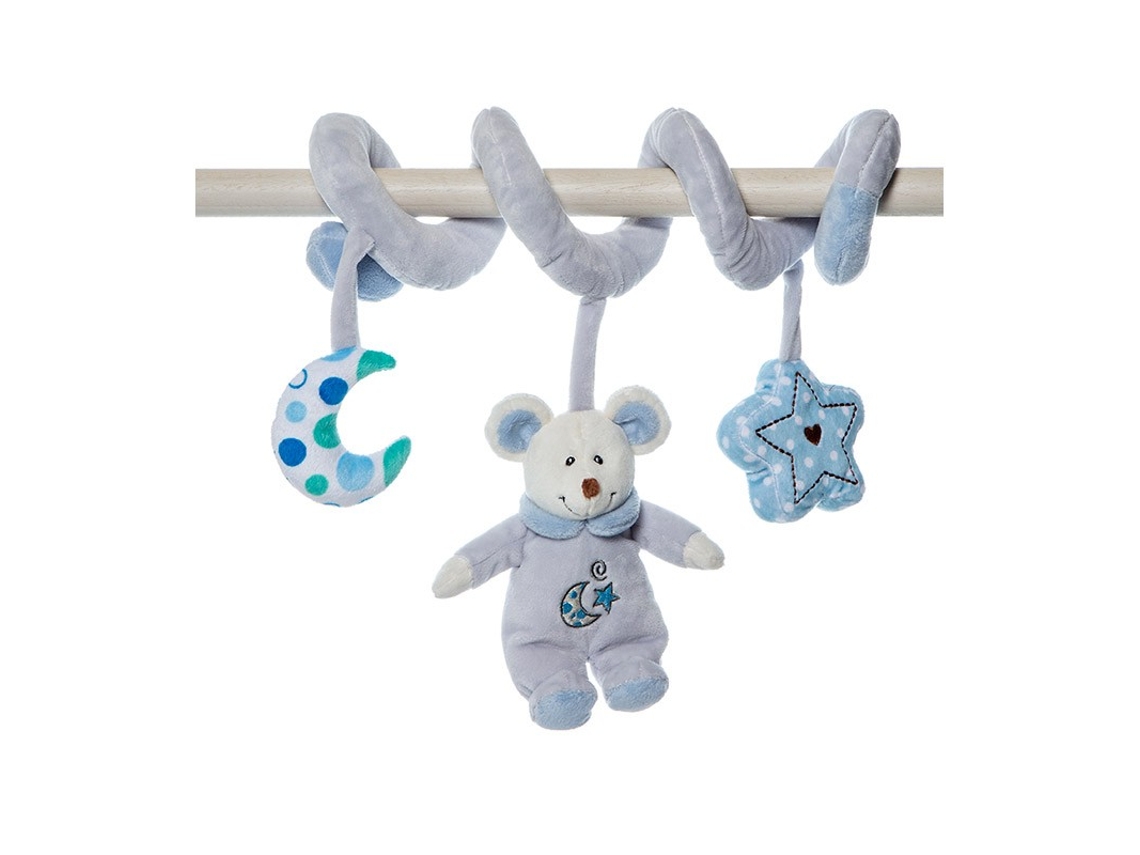 Peluche ARTESAVI Espiral Ratinha Azul (Idade Mínima Recomendada: 6 meses - 32 cm)