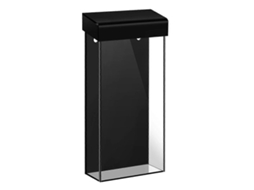 Porta, Folhetos Externo 4x9 Polegadas, Caixa de Literatura Impermeável para Montagem na Parede, Wellngs BRILVIBERA