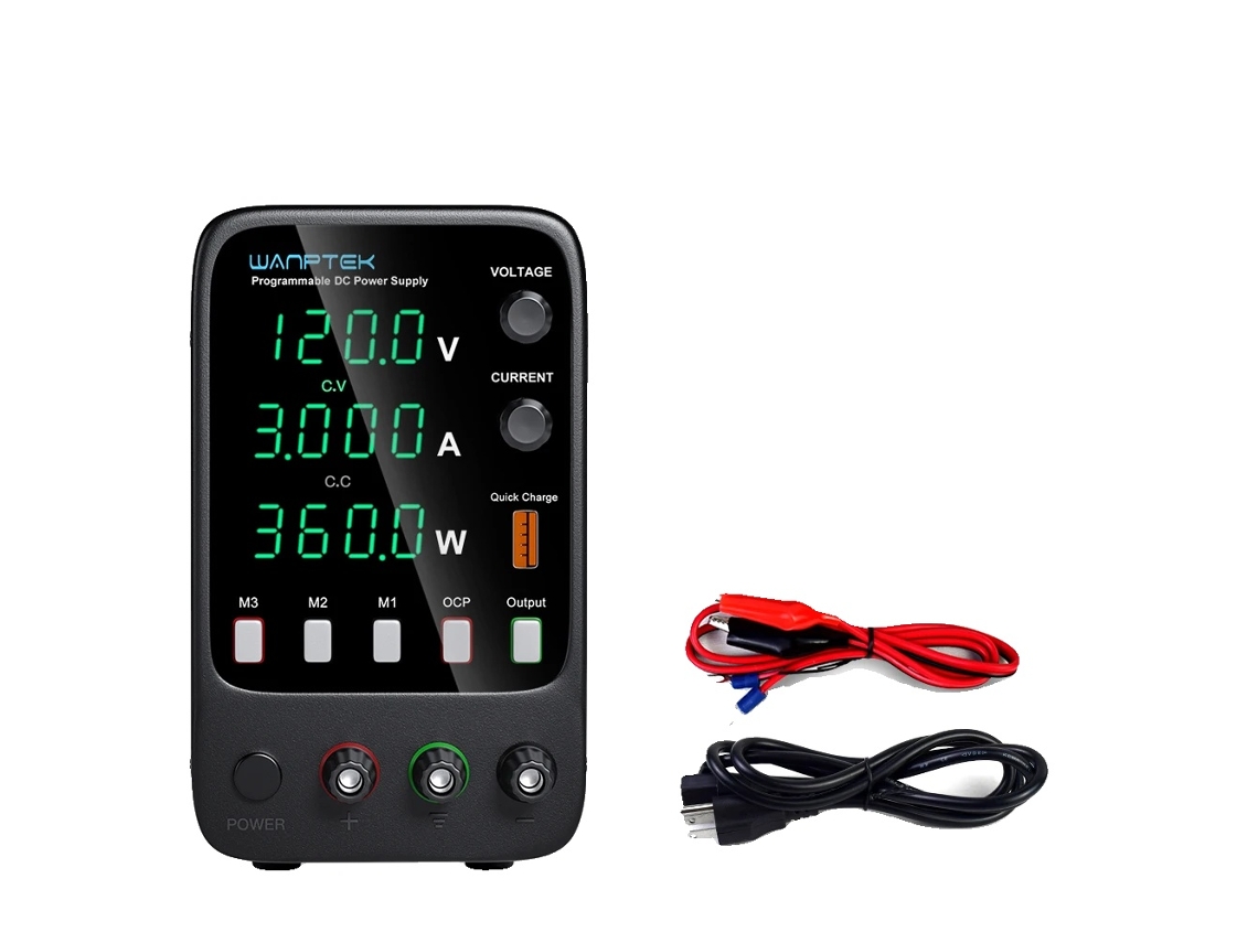 Fonte de alimentação CC, tensão ajustável, controle de encoder, APS1203H OEM