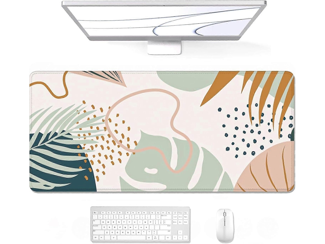 Mousepad Grande Auhoahsil, Tamanho Xxl, Para Jogos, Tapete De Mesa Para Computador, Borracha Espessa, Bordas Costuradas. Olysi Shop