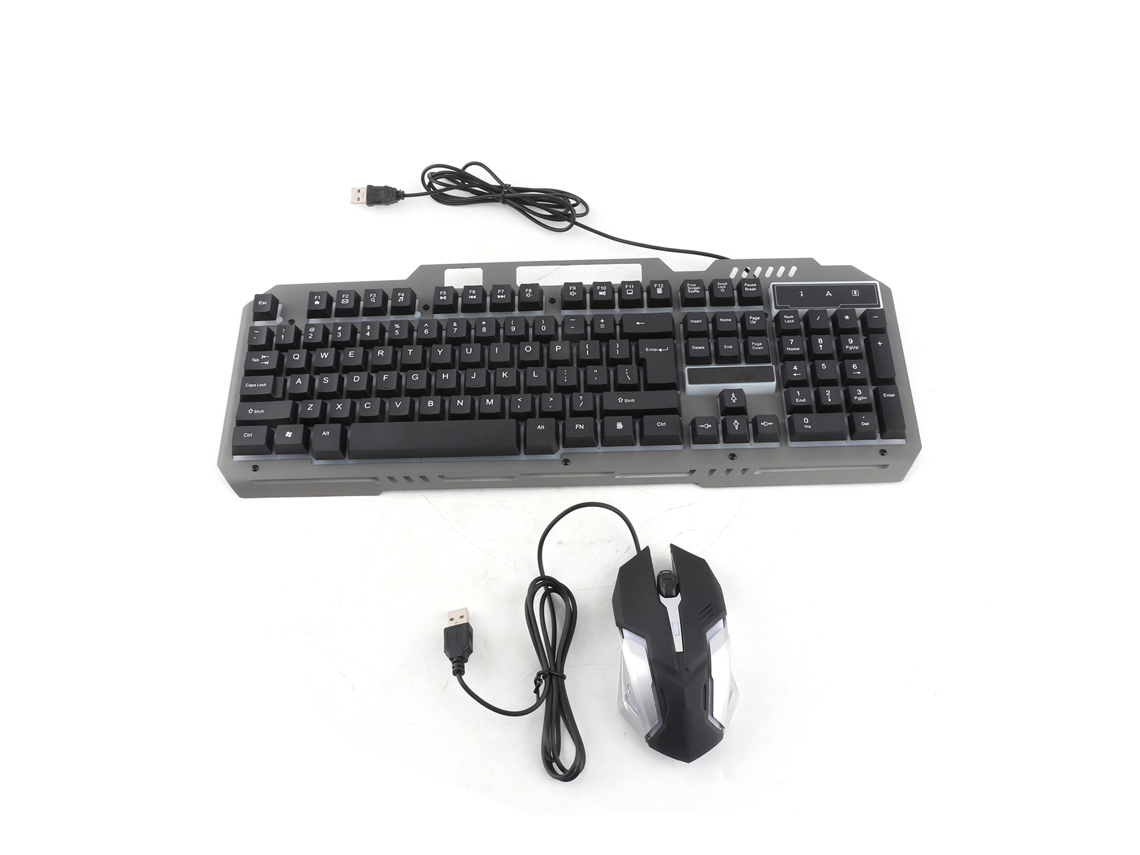 Conjunto Teclado E Mouse, Para Escritório E Jogos, Thunder Wolf Tf-600.