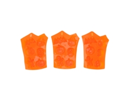Moldes De Silicone Halloween Para Bolo 6 Buracos 3 Peças