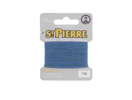 Lã Saint Pierre Passar Bordado Festoning 10 Peças Att 815 Toulemonde