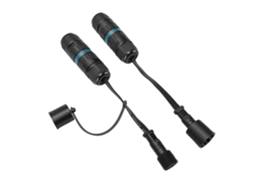 Conector De Cabo À Prova D'água 3 Pinos, Classificação Ip68, Para