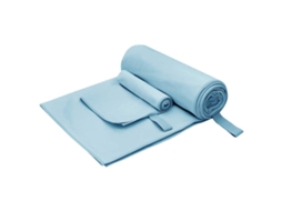 Vidaxl Conjunto De Toalhas Esportivas 2 Unid. Azul