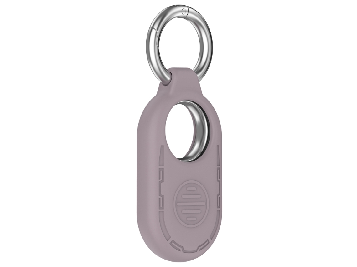 Capa Para Samsung Galaxy Smarttag 2 Location Tracker Protetora De Silicone Portátil Roxa