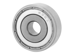 Roda De Polia Com Rolamento De Bola Aço 638-zz
