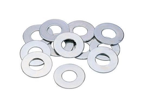 Caixa com 100 Arruelas Comuns em Aço Zincado Ø20 Negoce-Plus 21 X 40 X 2 Mm Or20Blc NEGOCE PLUS