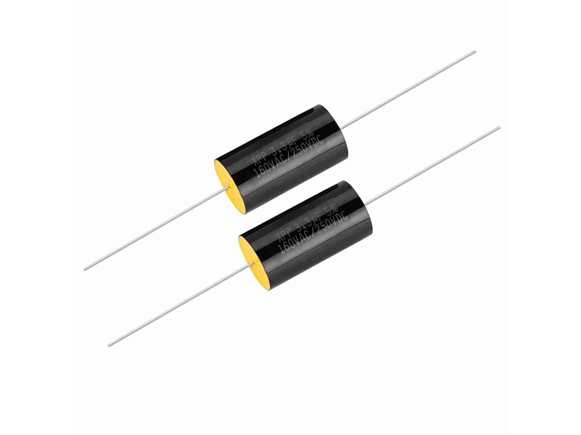 Divisor De Frequência De Capacitor Para Alto-falante Áudio Capacitância 3.3uf (2 Unidades)