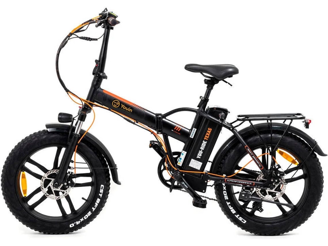 Bicicleta Elétrica YOUIN Texas II (Laranja)