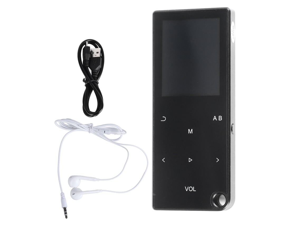Reprodutor de MP3 com Transmissão Bluetooth, com Teclas, para Estudantes CHABERLU