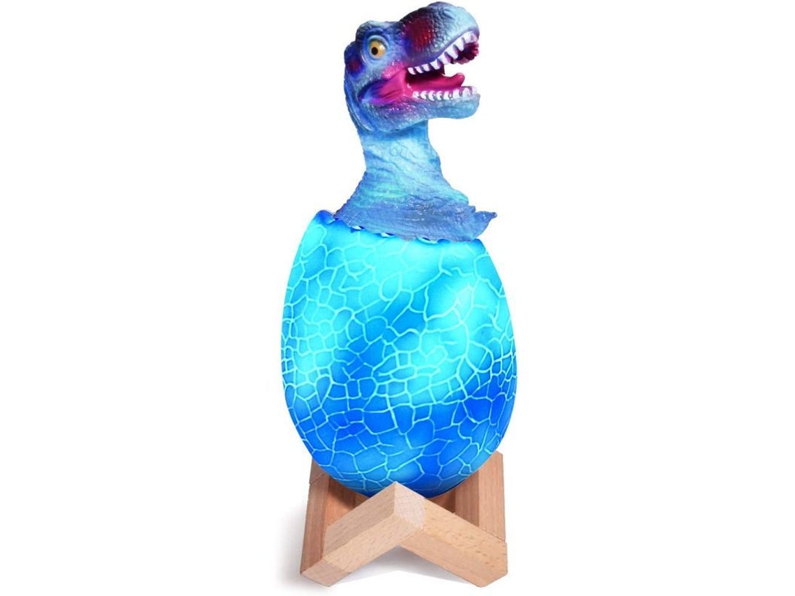 Nova Line luz Noturna Dinossauro 3d, Lâmpada Rgb 16 Cores com Controle Remoto, Acessório de Quarto T rex