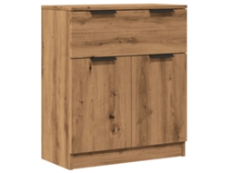 Sideboard, Sideboards Vidaxl Marrom Madeira Processada (n/a)
