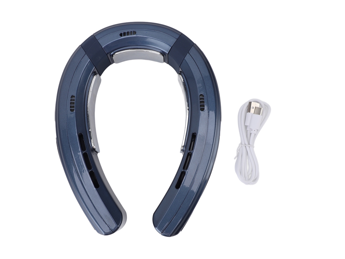 Ventilador De Pescoço Usb Laxiscreed Sem Lâmina, Recarregável, Com Funções De Resfriamento E Aquecimento Ajustáveis