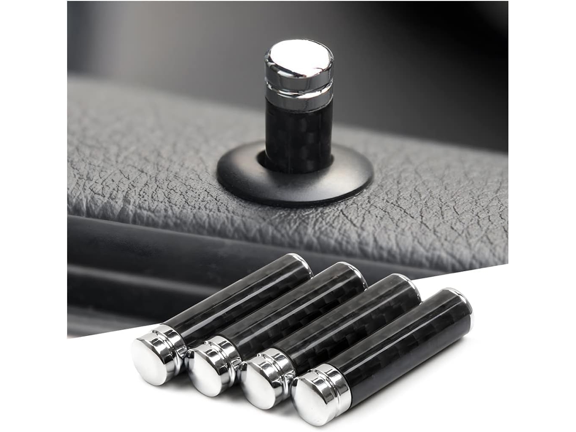 Conjunto De 4 Maçanetas Trava Porta Para Dodge Ram 1500 2019-2025, 4, 98x 1, 19cm 1, 96x 0, 47 Polegadas, Pinos De Puxar