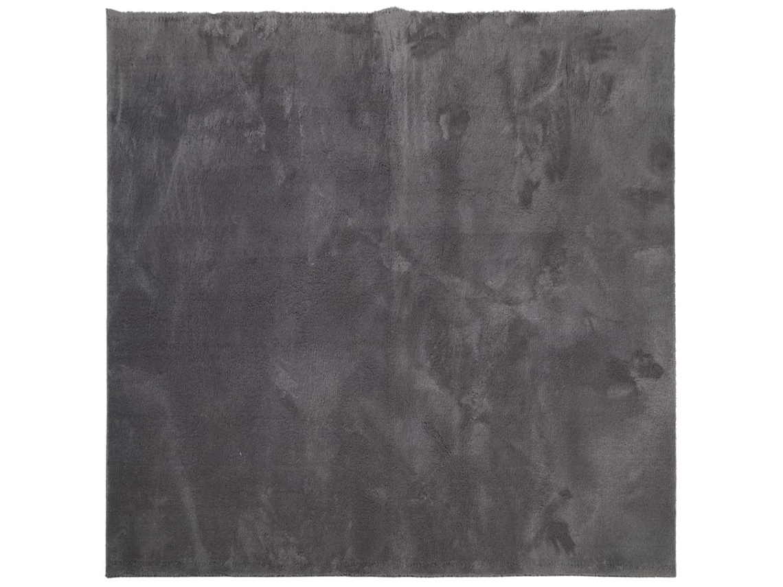 Rug, Rugs Vidaxl Antracite Poliéster (160 X 160 Cm)