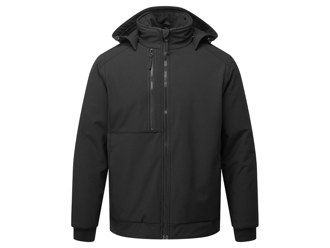 Jaqueta Softshell Acolchoada Wx2 Eco Conforto E Calor / Preto / L Portwest