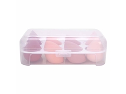 Juego de 8 esponjas de maquillaje para difuminar la base cosmética y realzar la belleza Vante
