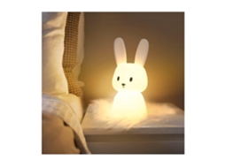 Luminária Noturna Coelho Bebê,7 Cores,toque,usb,timer,silicone,quarto Infantil,presente Btforus