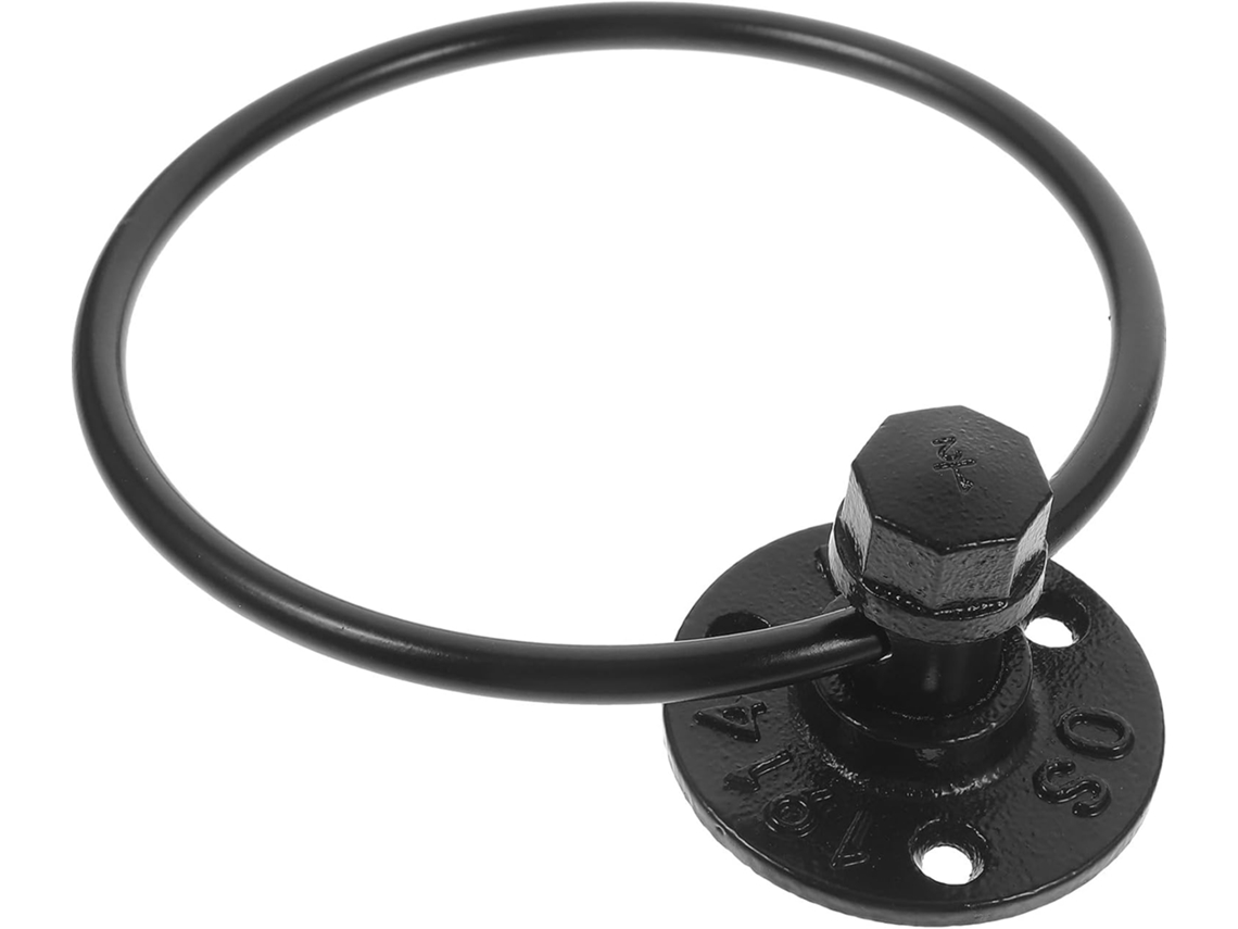 Suporte De Toalhas De Parede Em Metal, Estilo Industrial Americano Retrô.