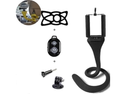 Lurelia Bastão De Selfie Com Controlo Remoto, Rotação 360°, Para Telemóvel, Em Silicone