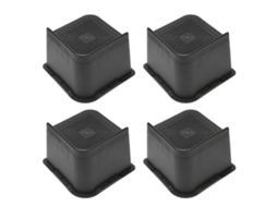 4pcs Elevadores de Móveis Abs L Shape | S/MARCA