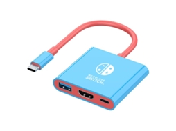 Dock Pd100w Compatível Com Nintendo Switch, Substituição Portátil