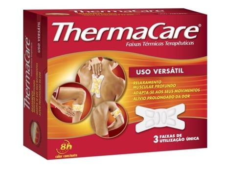 Thermacare Faixas Térmicas Uso Versátil 3und