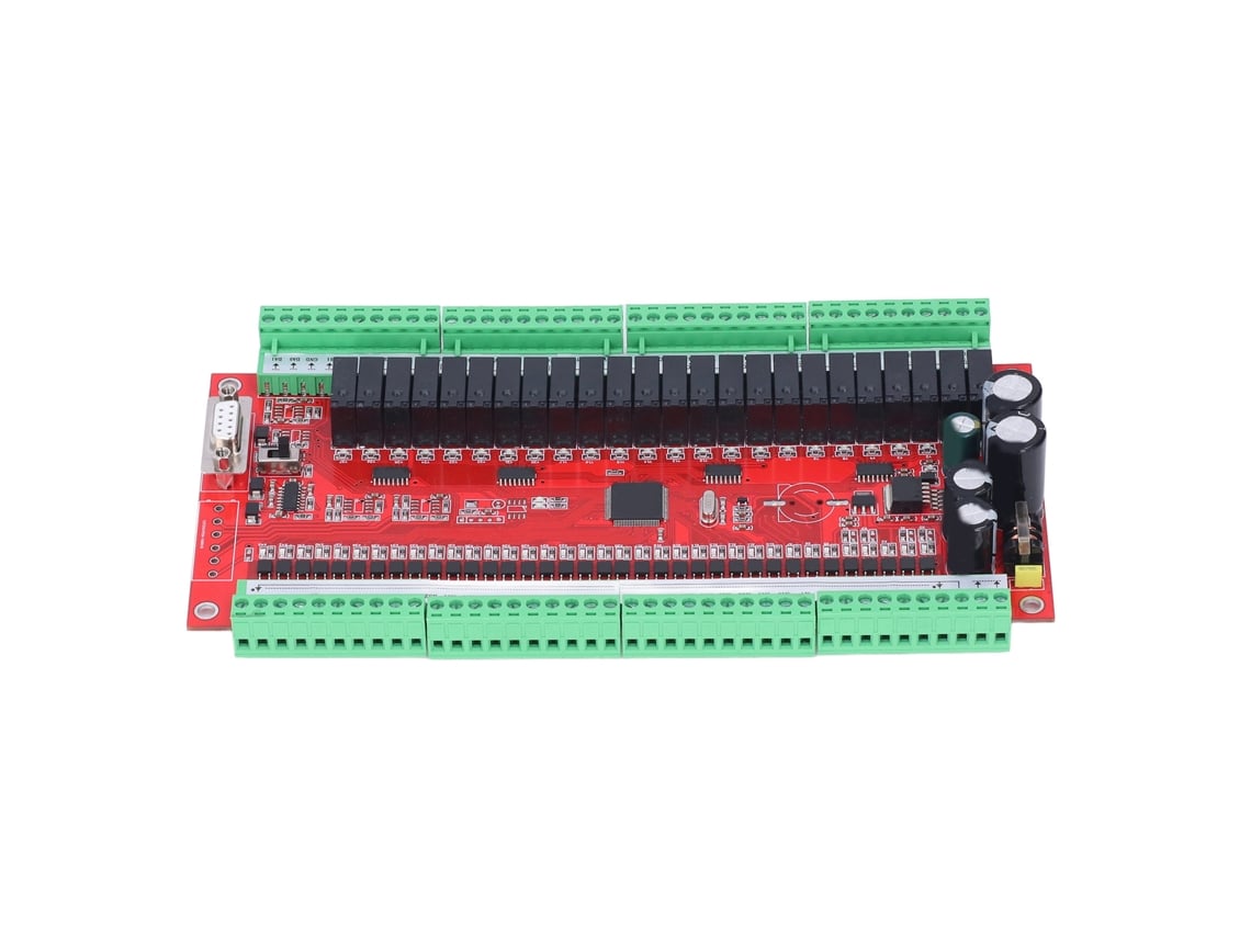 Placa de Controle Industrial Plc Programável com Controle Analógico