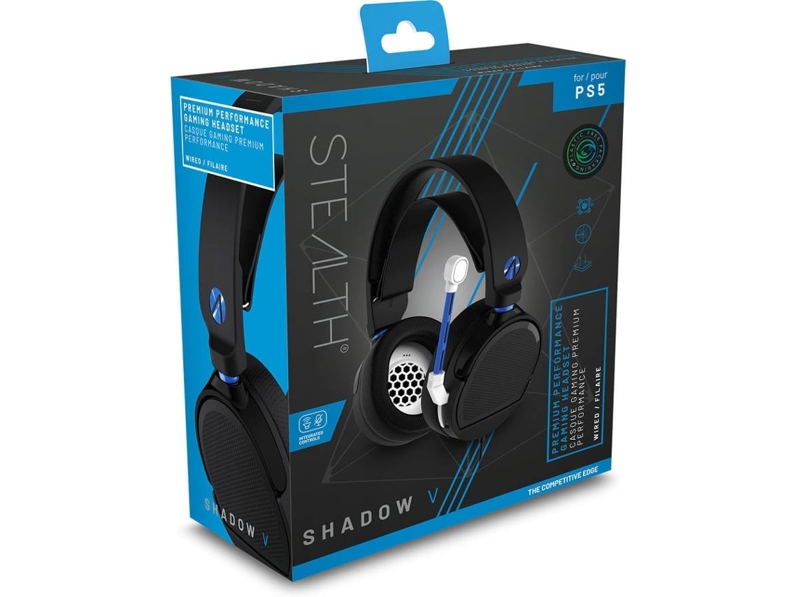 Auscultadores Gaming ECOPLAY Shadow V (Outlet Caixa Aberta - PS5)