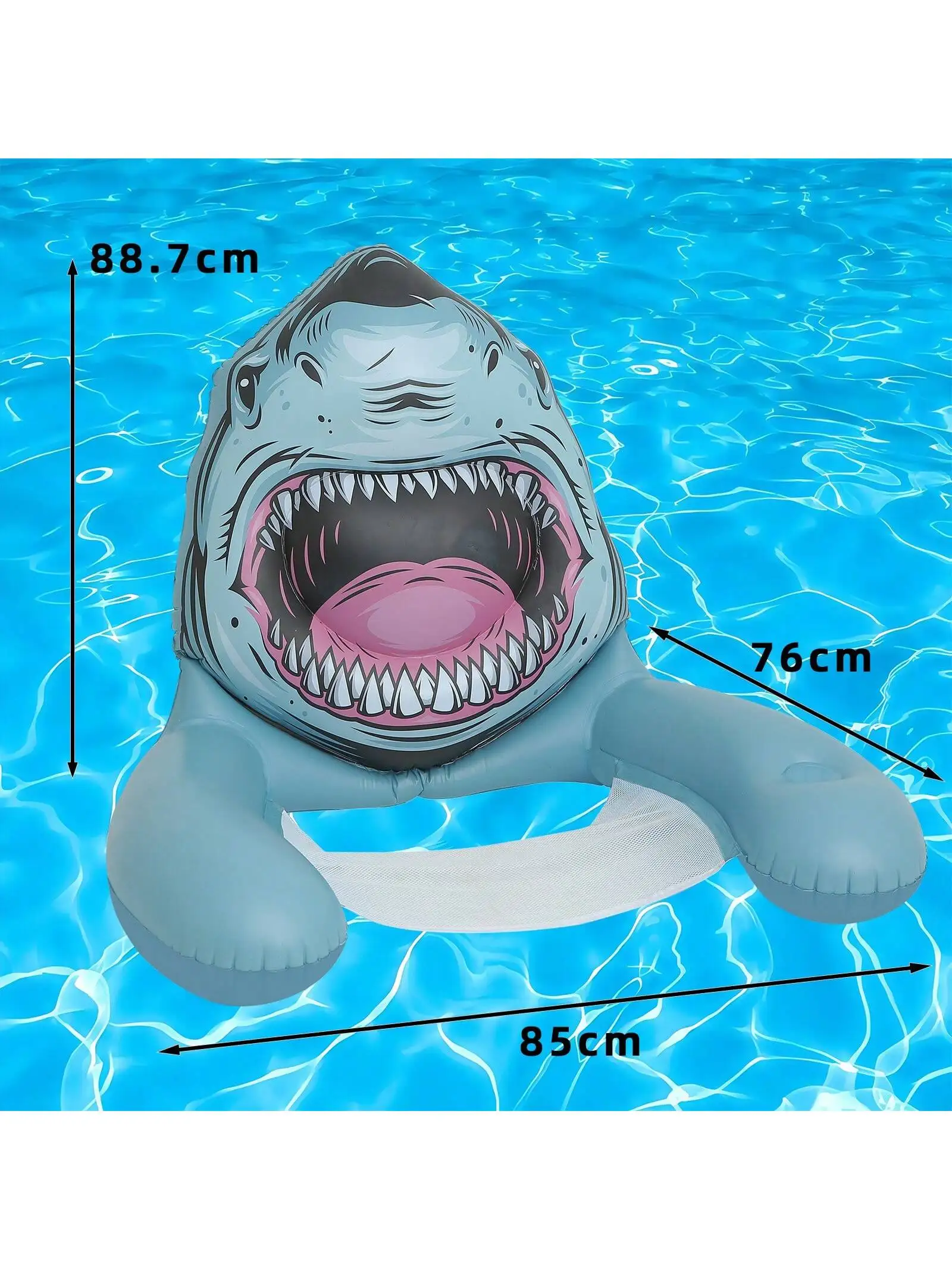 Cadeira Inflável Para Piscina Para Adultos, Cadeira De Macarrão Inflável Com Tiras De Tecido Macio.