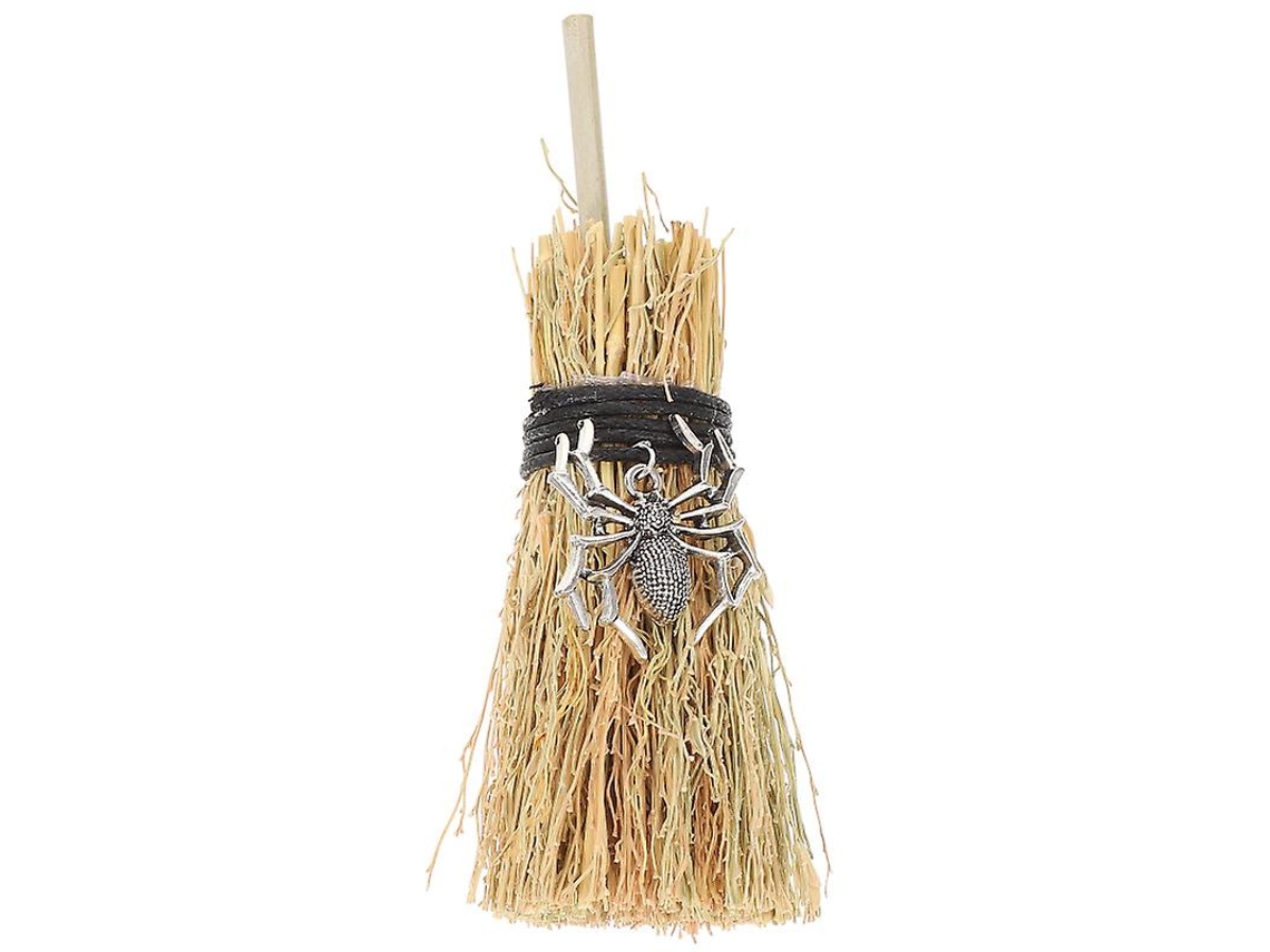 1pcs Mini Vassoura Para Decorações De Halloween Allinless