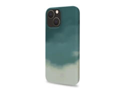 Capa para iPhone 13 CELLY Pele Sintética Verde