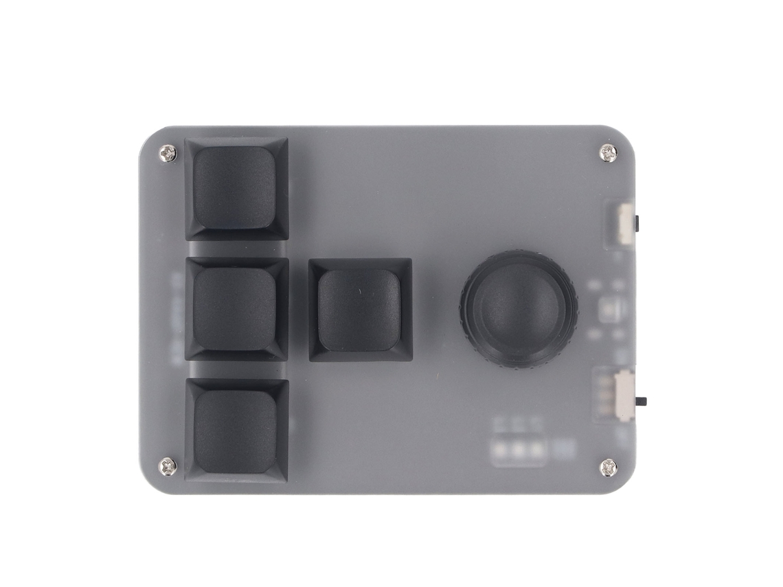 Teclado Mecânico Mini Laxiscreed Com Luzes Rgb E Funções Macros Programáveis Para Maior Performance