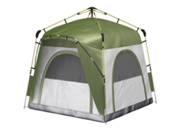 Barraca Pop up Automática (hidráulica, À Prova de Intempéries, 240x240x199cm, Verde e Cinza)