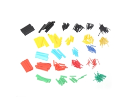 Kit De Tubo Termorrecobrível 328pcs 8 Tamanhos 5 Cores Isolamento Elétrico Ul224 Csa Rohs
