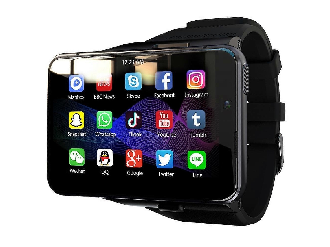 Relógio Inteligente Lokmat Appllp Max 4g Call, Tela De 2,88 Polegadas, Processador Quad Core Mtk6761, 4gb+64gb, Android 9.0, Gps, Monitoramento Cardía