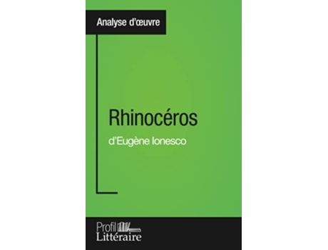 Livro Rhinoceros Deugene Ionesco De Niels Thorez (francês)